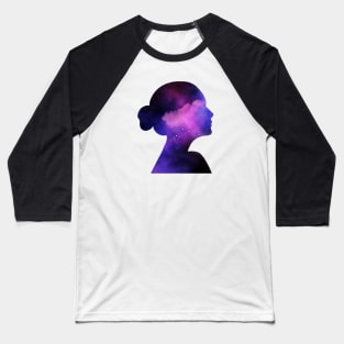 silhouette of a celestial woman Baseball T-Shirt